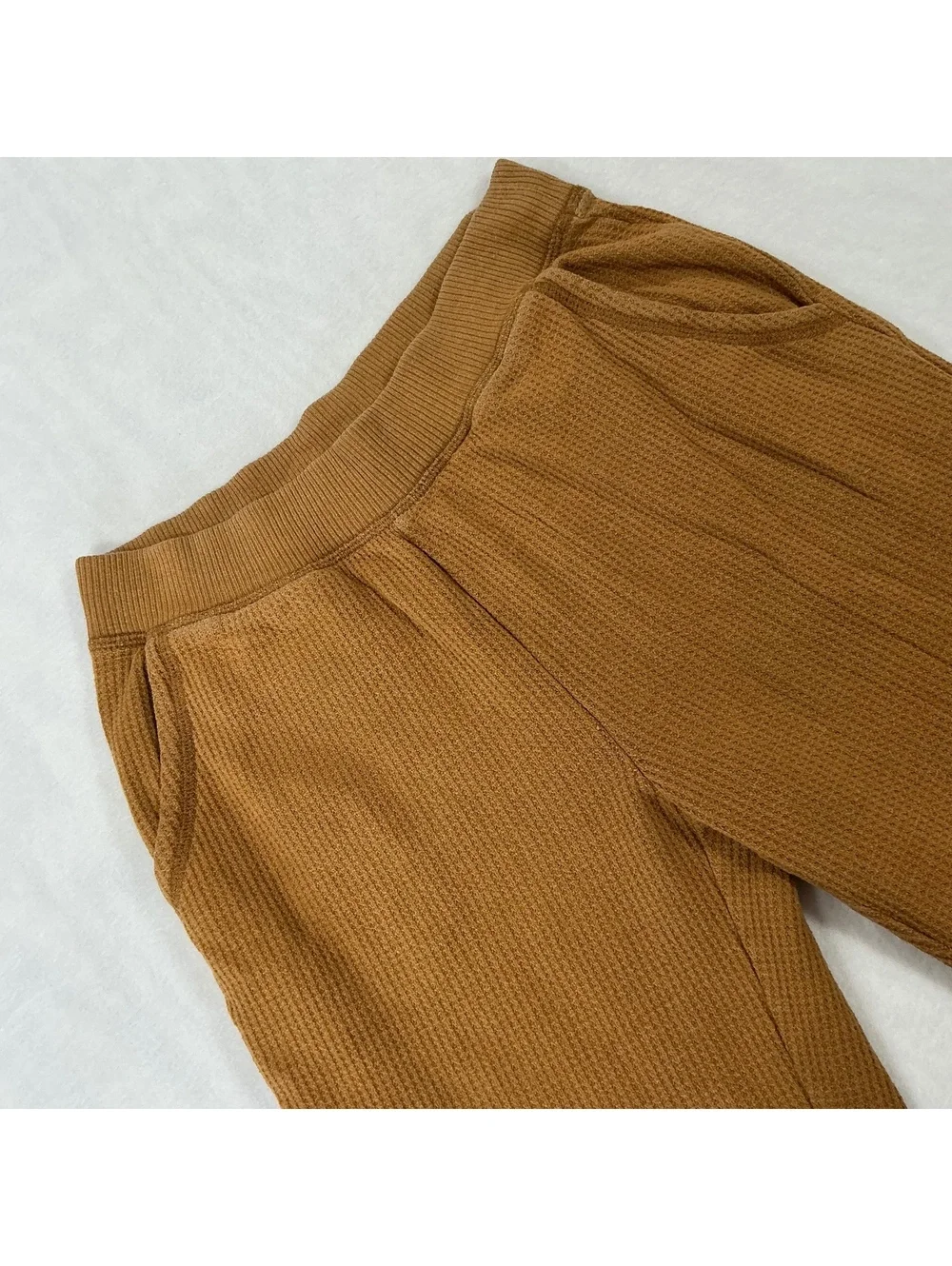 Aerie Brown‎ Waffle Knit Jogger Pants XS